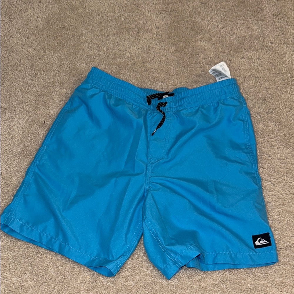 Quiksilver Bright Blue Swim Trunks for Kids